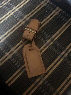 Louis Vouiton Natural  Vachetta Luggage Tag